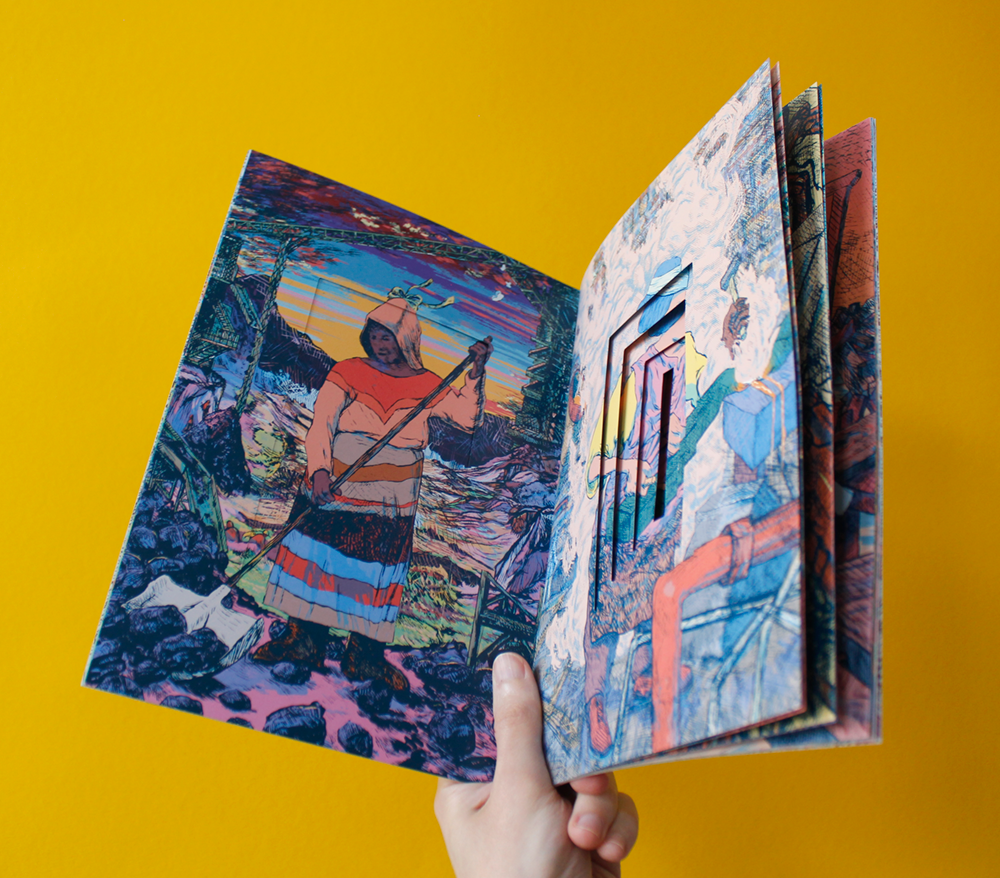 photographie d'un exemplaires du livre De l'un·e à l'autre