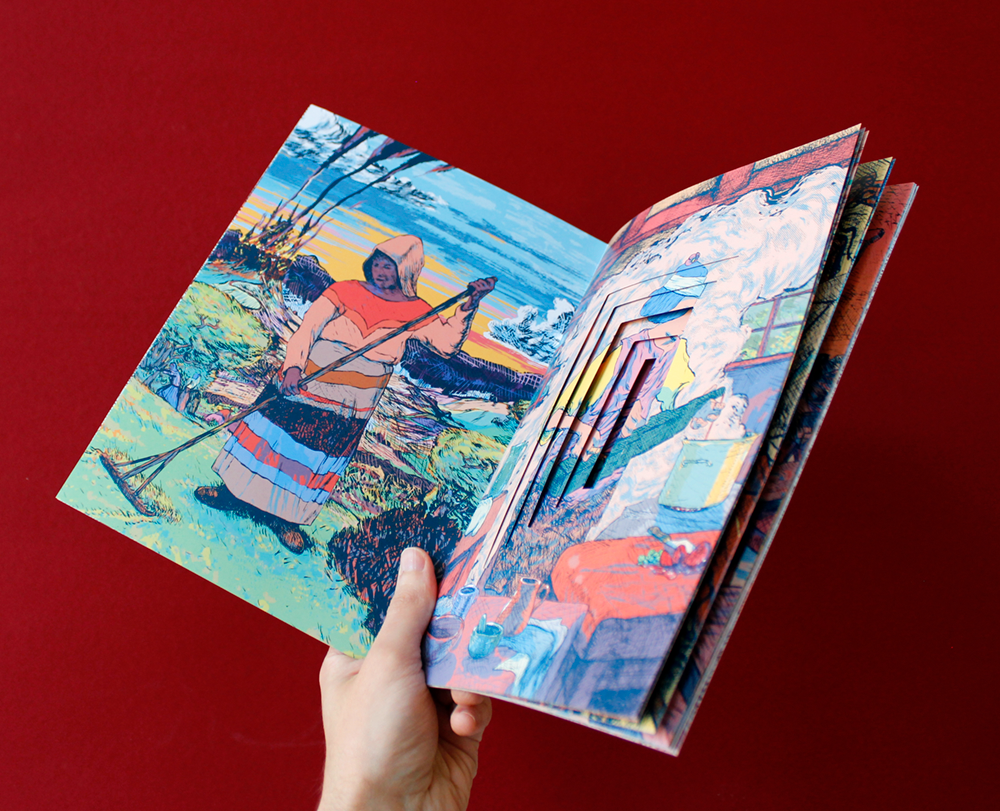 photographie d'un exemplaires du livre De l'un·e à l'autre