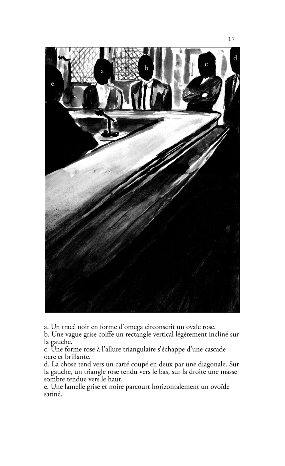 la vase noire dans loeil nuit