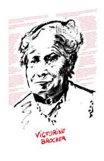 Affiche Victorine Brocher
